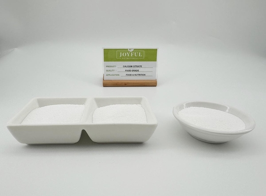 Farmaceutische granulaten van zuiver calciumcitraatpoeder voor voedingssupplementen
