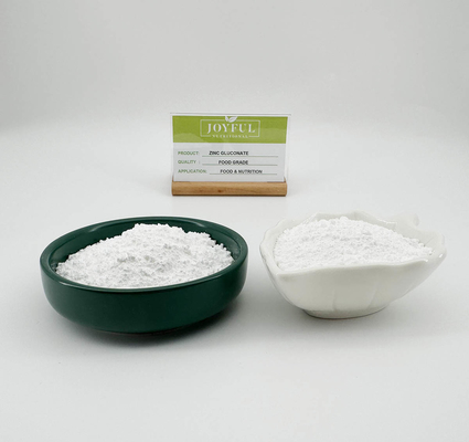 Voedingsmiddelenoplosbaar in water zinkgluconatpoeder Cas 4468-02-4
